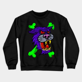 Angry panther Crewneck Sweatshirt